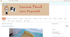 Desktop Screenshot of cocinafacilconmycook.com