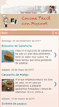 Mobile Screenshot of cocinafacilconmycook.com